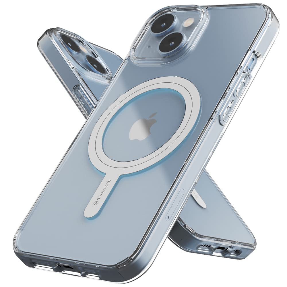 未使用　iPhone15 ケース MagSafe対応 耐衝撃 透明 Amazon.co.jp: iPhone 15 用 ケース MagSafe対応 耐衝撃